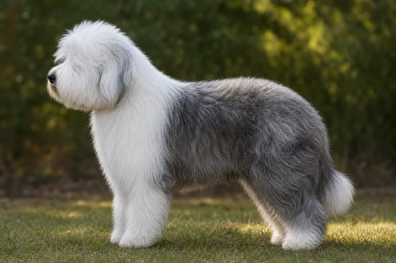 Old English Sheepdog — Grizzle coat
