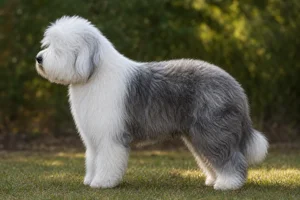 Old English Sheepdog — Grizzle coat