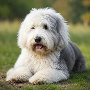 Old English Sheepdog — relaxed