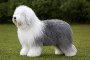 Old English Sheepdog dog