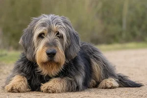 Otterhound — lying down