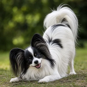 Papillon — playful