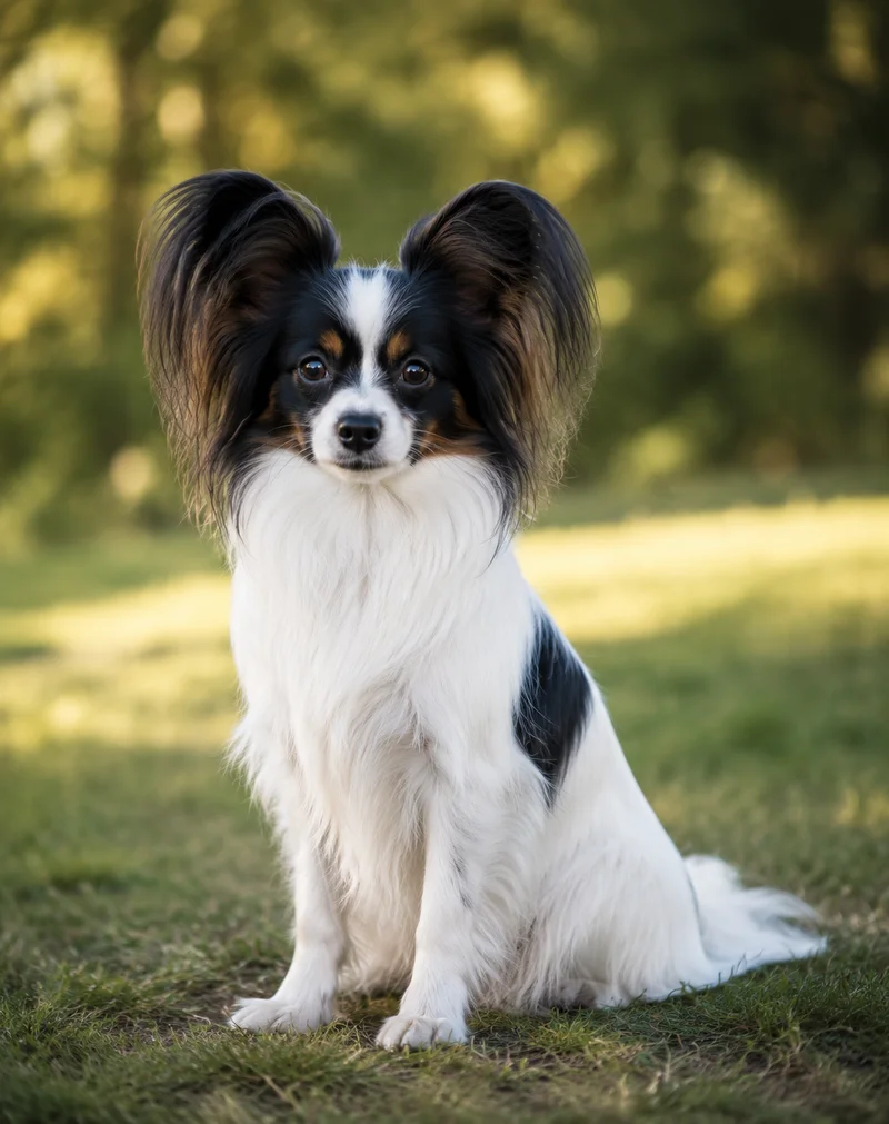 Papillon — sitting