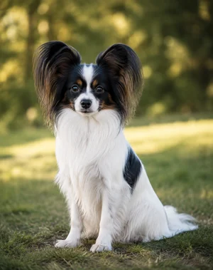 Papillon — sitting