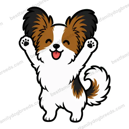 Papillon sticker 2