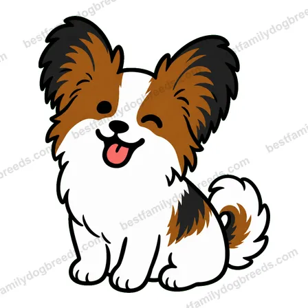 Papillon sticker 3