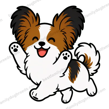 Papillon dog meme sticker preview