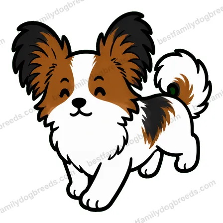 Papillon dog meme sticker preview