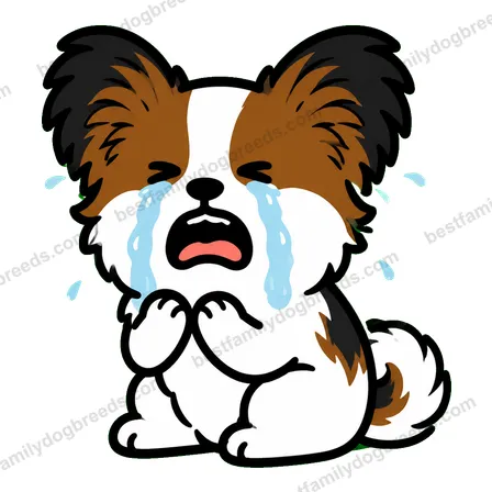 Papillon dog meme sticker preview