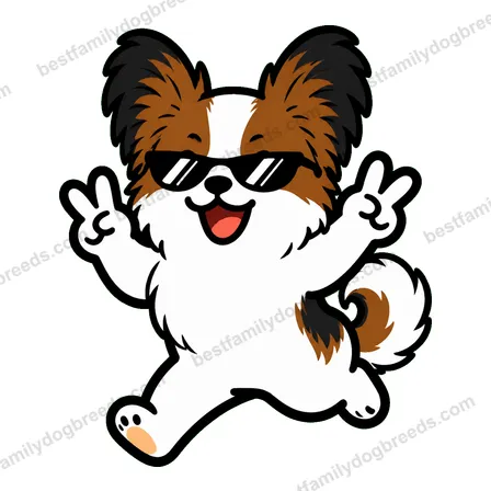 Papillon sticker 29