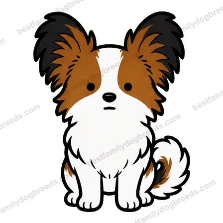 Papillon sticker 34