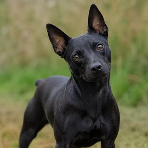 Patterdale Terrier — alert