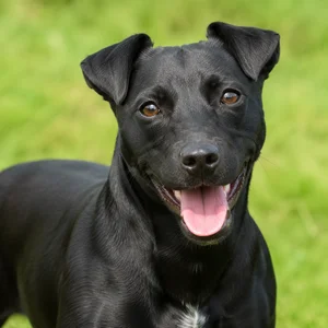 Patterdale Terrier — happy