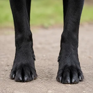 Patterdale Terrier — paws