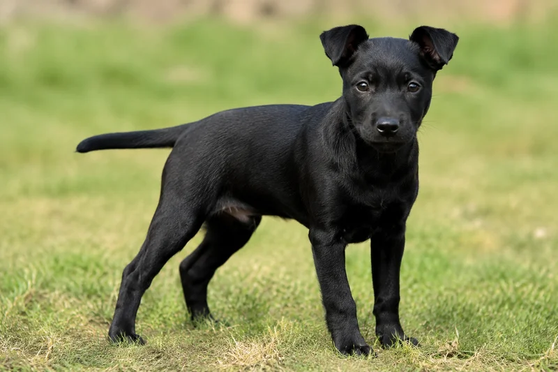 Patterdale Terrier — puppy (~4 mo)