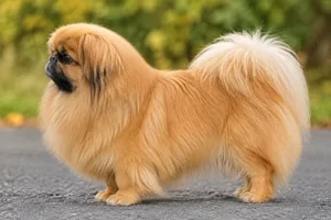 Pekingese — tan coat
