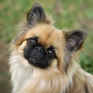 Pekingese — alert