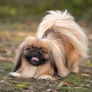 Pekingese — playful