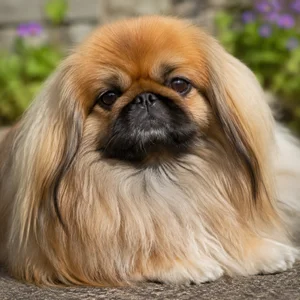 Pekingese — relaxed