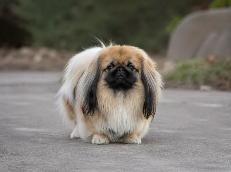 Pekingese — front