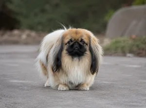 Pekingese — front