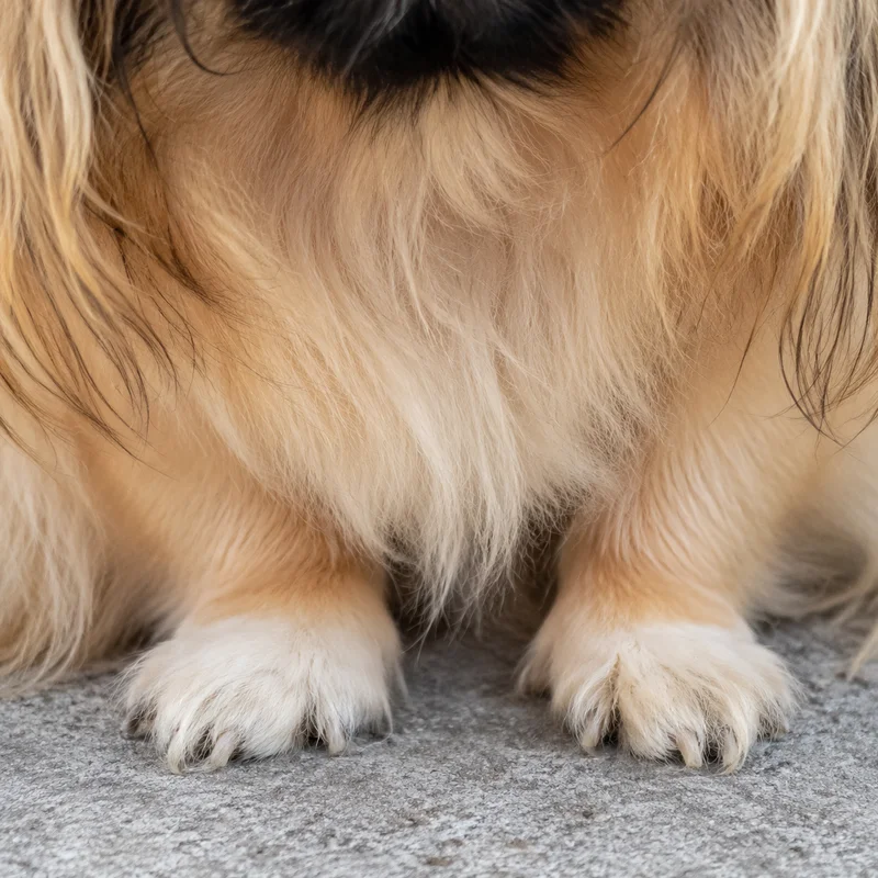 Pekingese — paws