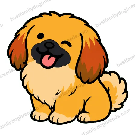 Pekingese sticker 3