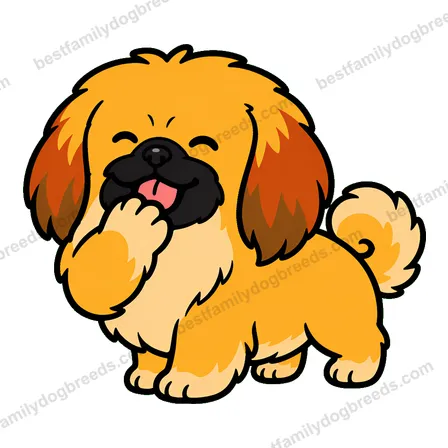Pekingese sticker 16
