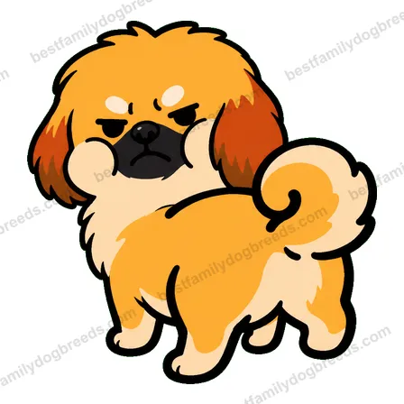 Pekingese dog meme sticker preview