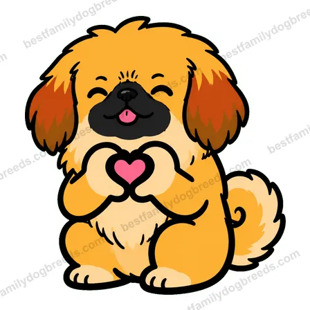 Pekingese sticker 23