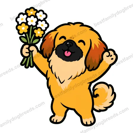 Pekingese sticker 24