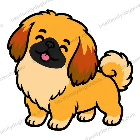 Pekingese sticker 25