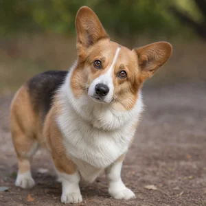 Pembroke Welsh Corgi — alert