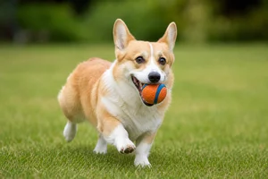 Pembroke Welsh Corgi — playing
