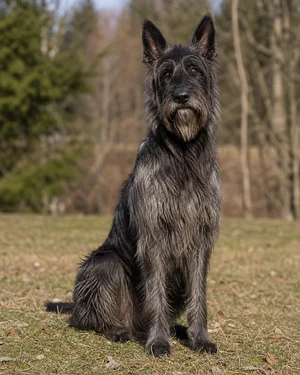 Picardy Sheepdog — sitting