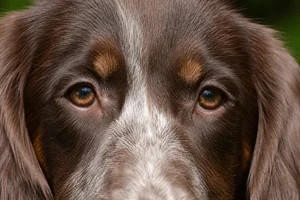 Picardy Spaniel — eyes