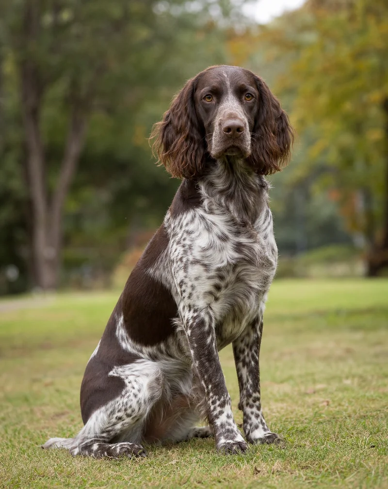 Picardy Spaniel — sitting