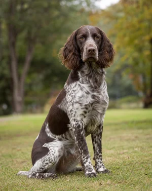 Picardy Spaniel — sitting