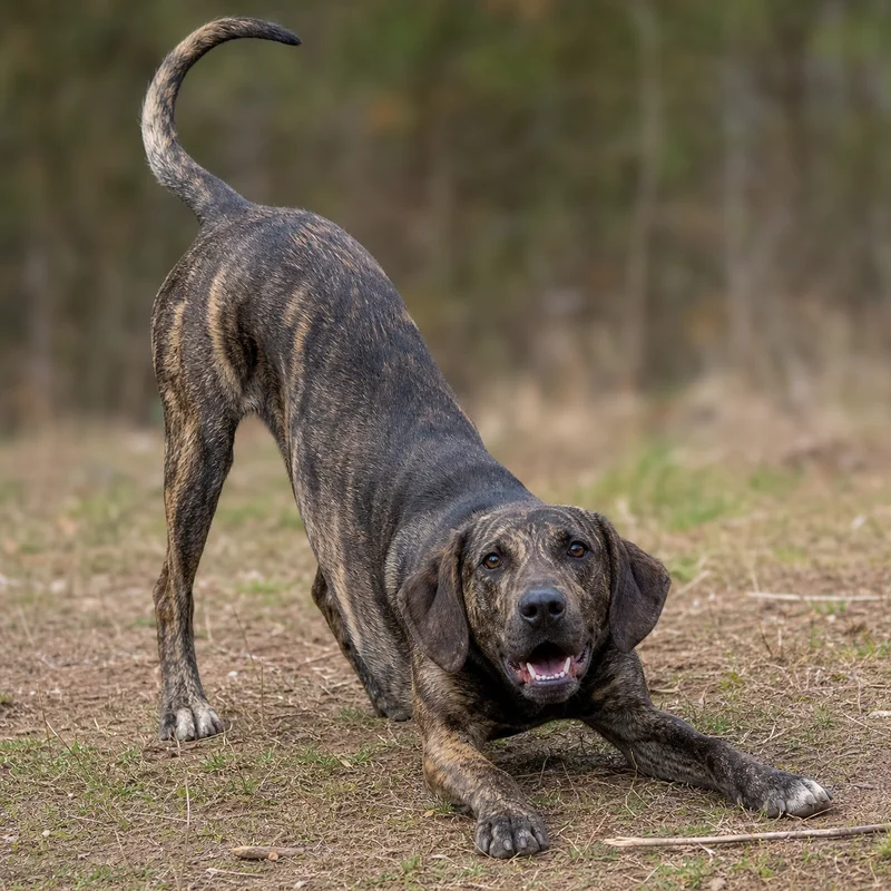 Plott Hound — playful