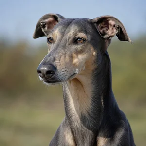 Polish Greyhound — relaxed