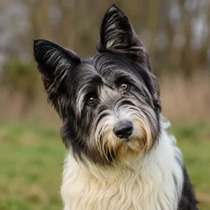 Polish Lowland Sheepdog — alert