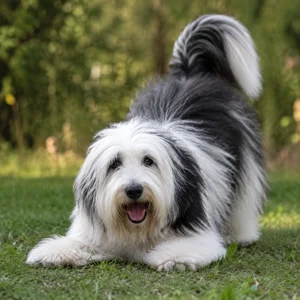 Polish Lowland Sheepdog — playful