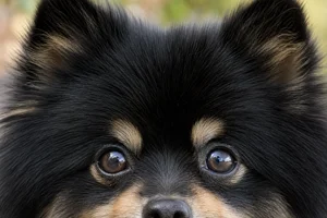 Pomeranian — eyes