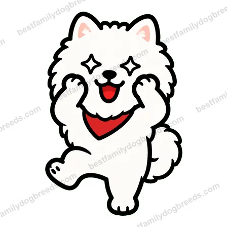 Pomeranian dog meme sticker preview