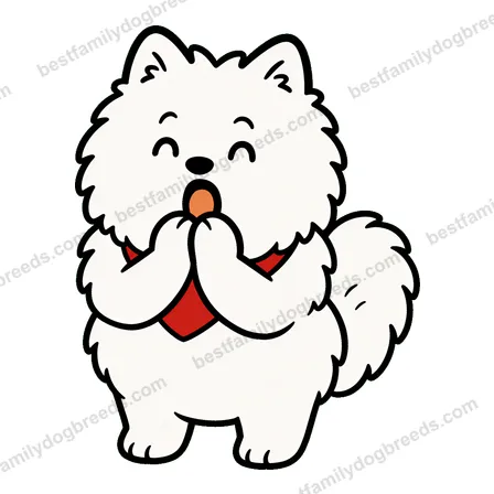 Pomeranian surprised dog meme sticker