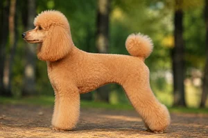 Poodle — Apricot coat