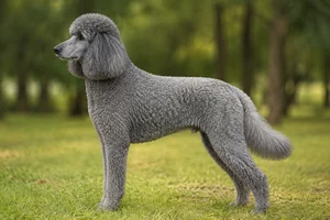 Poodle — Gray coat