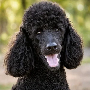 Poodle — happy