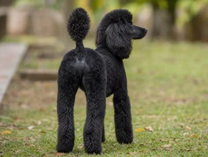 Poodle — rear