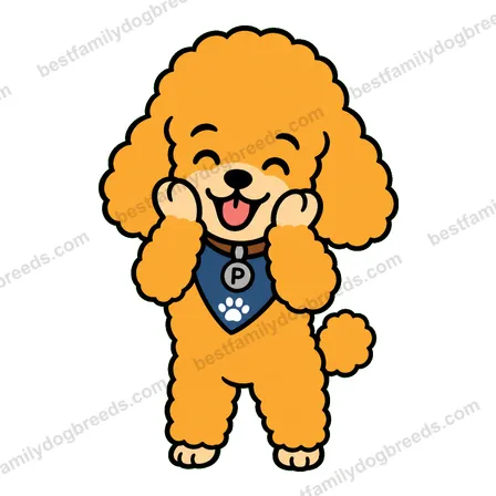 Poodle dog meme sticker preview
